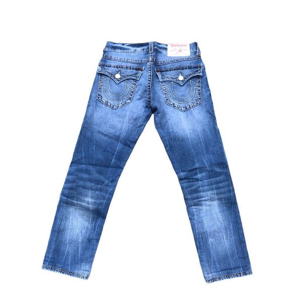 TRUE Religion Jeans Size 30 SKINNY Blue - Picture 3 of 9